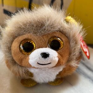 Caesar Ty Puffies December 3rd Birthday 🎉 Ty Beanie Lion 🦁